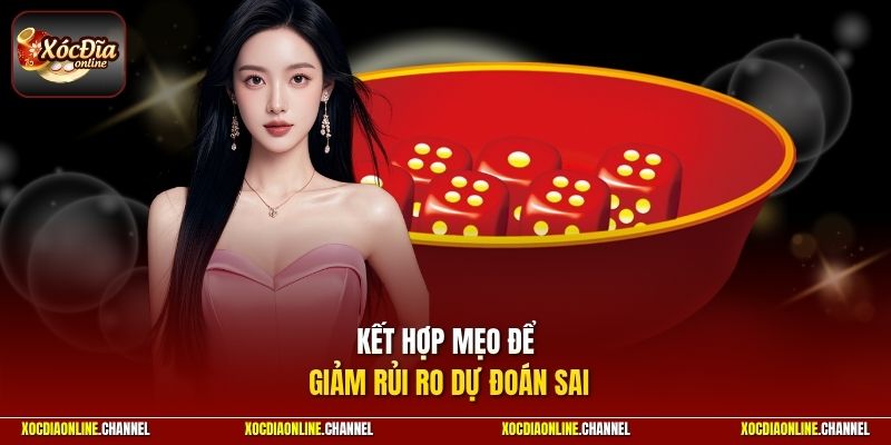 Kết hợp mẹo để giảm rủi ro dự đoán sai