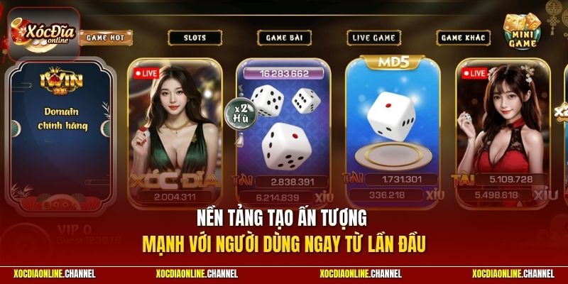 Nền tảng tạo ấn tượng mạnh với người dùng ngay từ lần đầu
