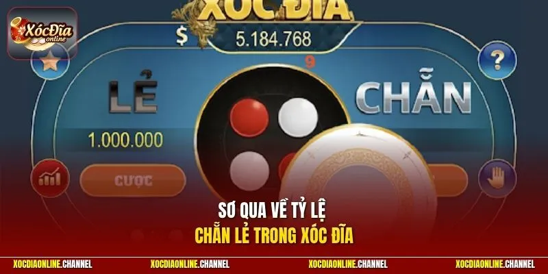 Sơ qua về tỷ lệ chẵn lẻ trong xóc đĩa